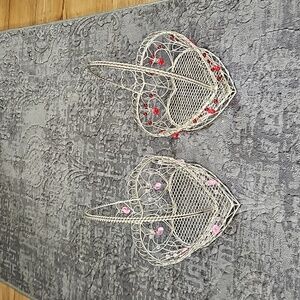 Heart shaped baskets both for one price